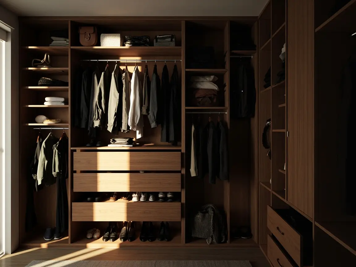 Organizacja wnętrza szafy z lustrem – praktyczne porady